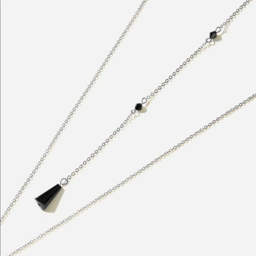 3/$30 Tassel Chain Back Necklace - Picture 6 of 7